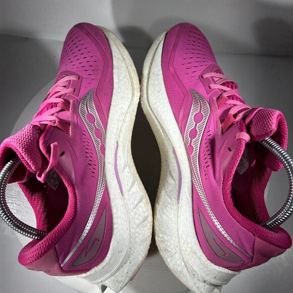 Saucony Endorphin Speed 4 Womens Size 10 Running Shoes Sneakers Pink Gym Walking - Picture 7 of 12